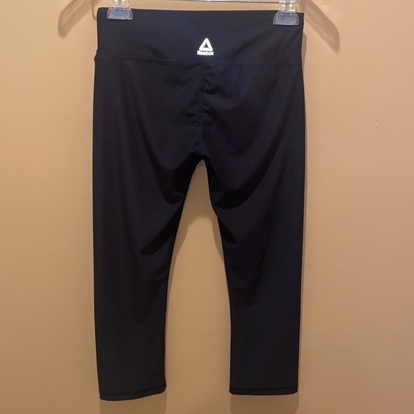 REEBOK Capri Compression Athletic Leggings - Picture 3 of 8